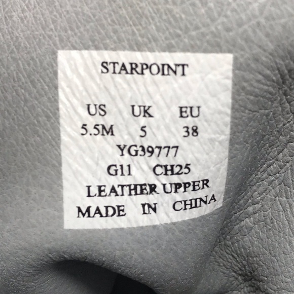 Sperry Starpoint Gray Leather Lace Boots 5.5 - Picture 8 of 8